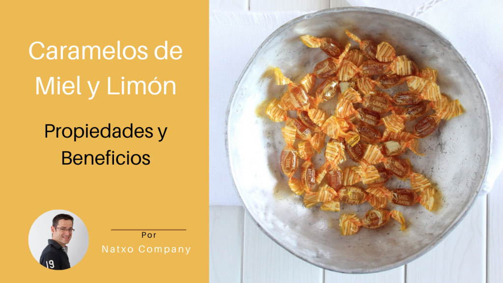 Caramelos de miel y limon