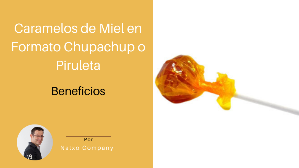 caramelo miel chupachup