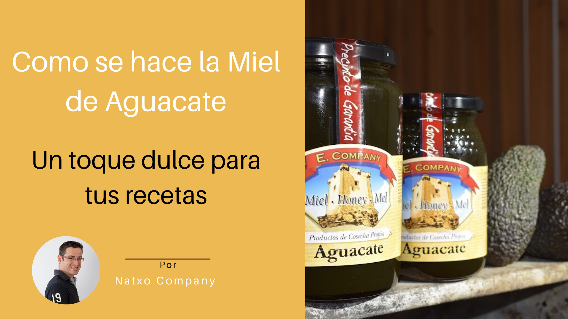 Como se hace la Miel de aguacate