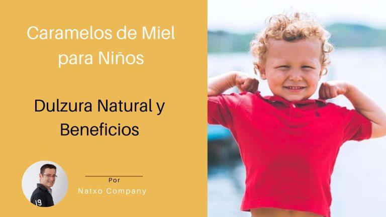 Caramelos mIel para niños