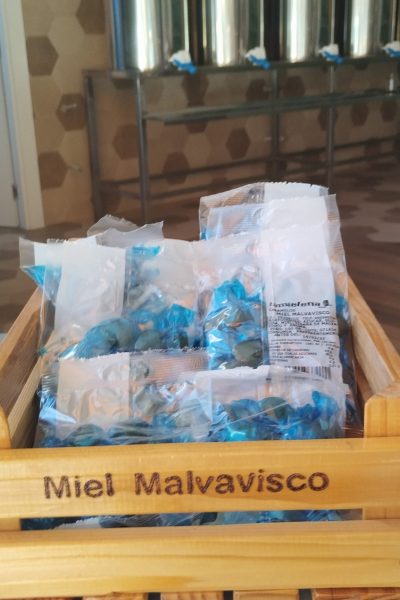 Caramelos miel y malvavisco